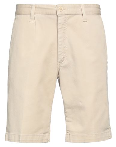 Santaniello Man Shorts & Bermuda Shorts Beige Size 30 Cotton, Elastane