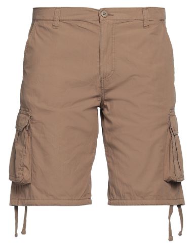 Scout Man Shorts & Bermuda Shorts Khaki Size S Cotton