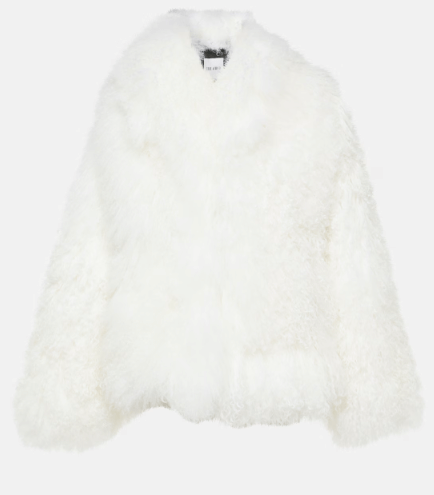THE ATTICO Faux fur cropped coat £ 3,240