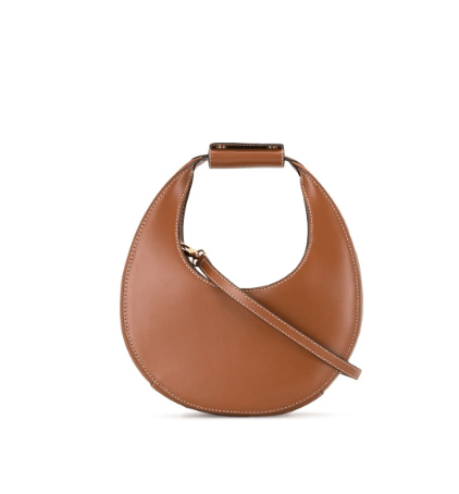 STAUD Moon small leather shoulder bag £226