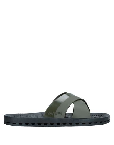 Sensi Man Sandals Military green Size 9 Rubber