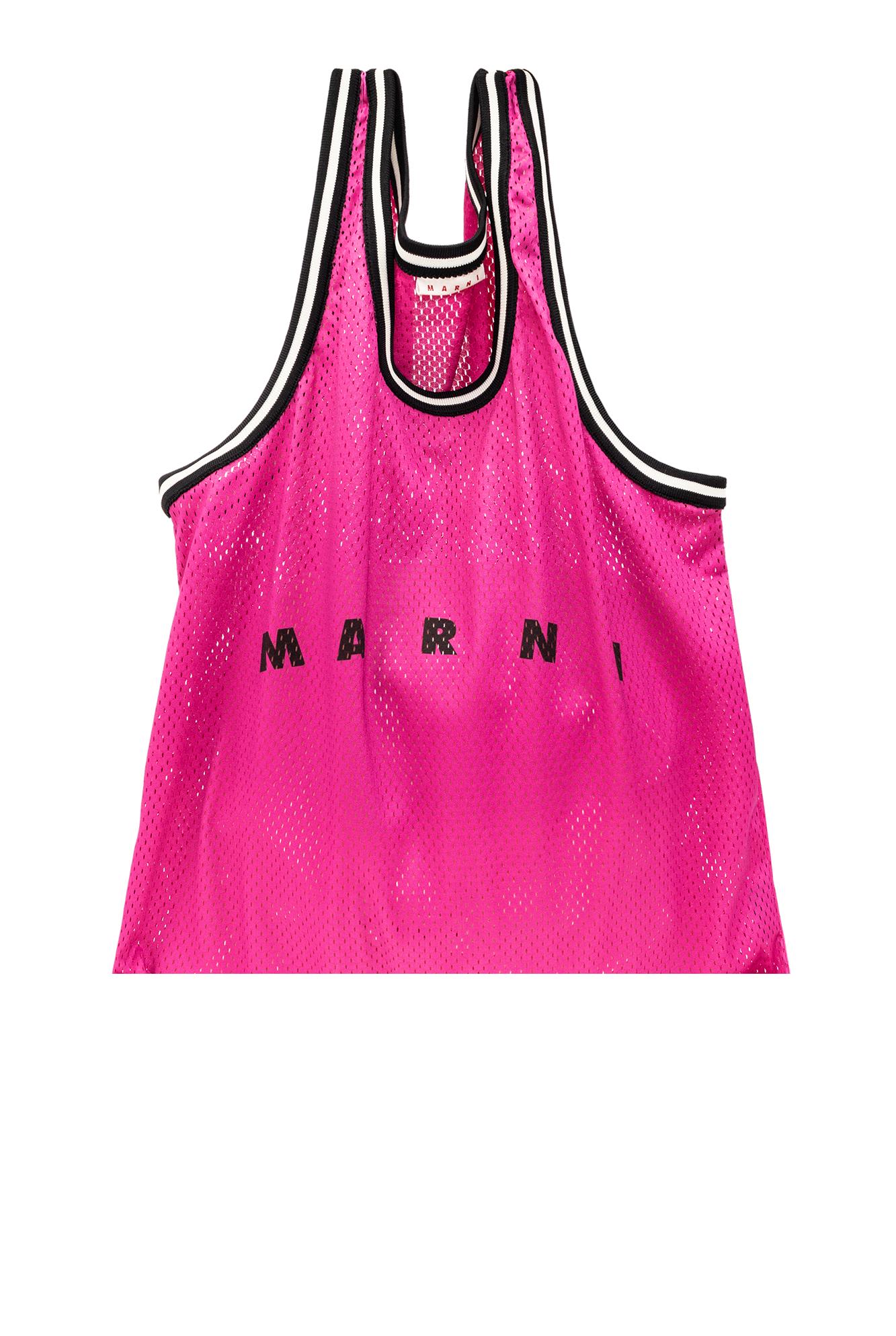 Shopper Bag With Logo Marni