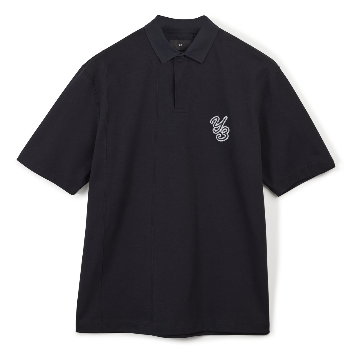 Short Sleeve Rugby Shirt Xl Black