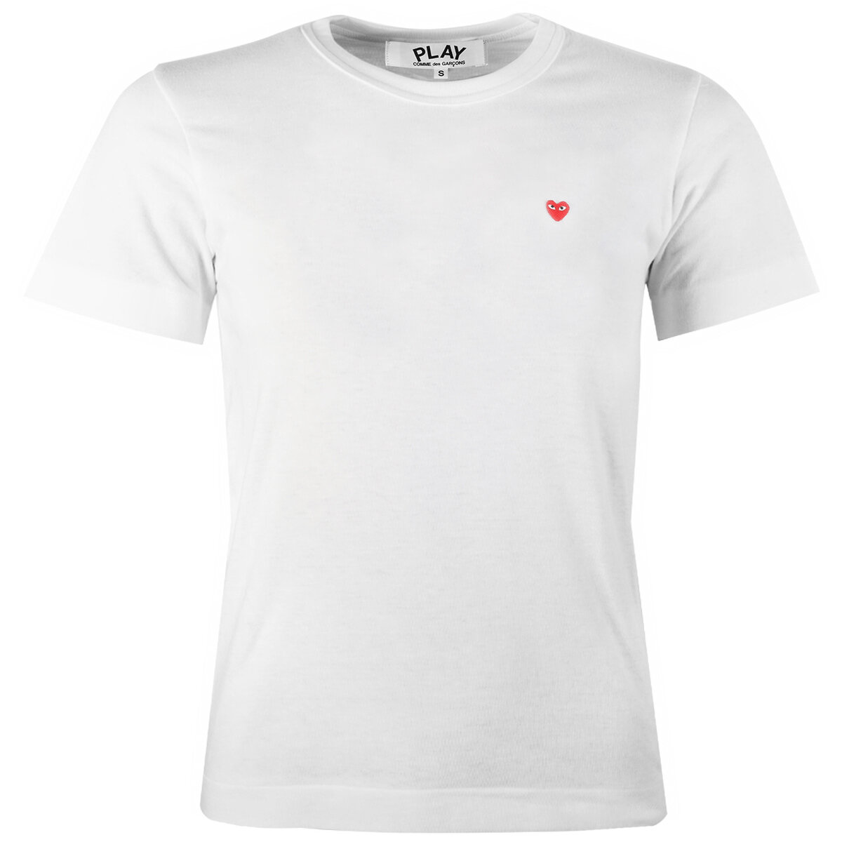 Small Heart T-shirt M White