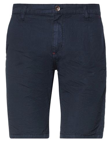 Smiling London Man Shorts & Bermuda Shorts Midnight blue Size 28 Cotton