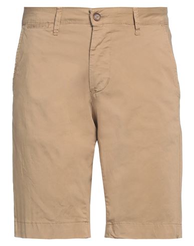 Squad² Man Shorts & Bermuda Shorts Khaki Size 28 Cotton, Elastane