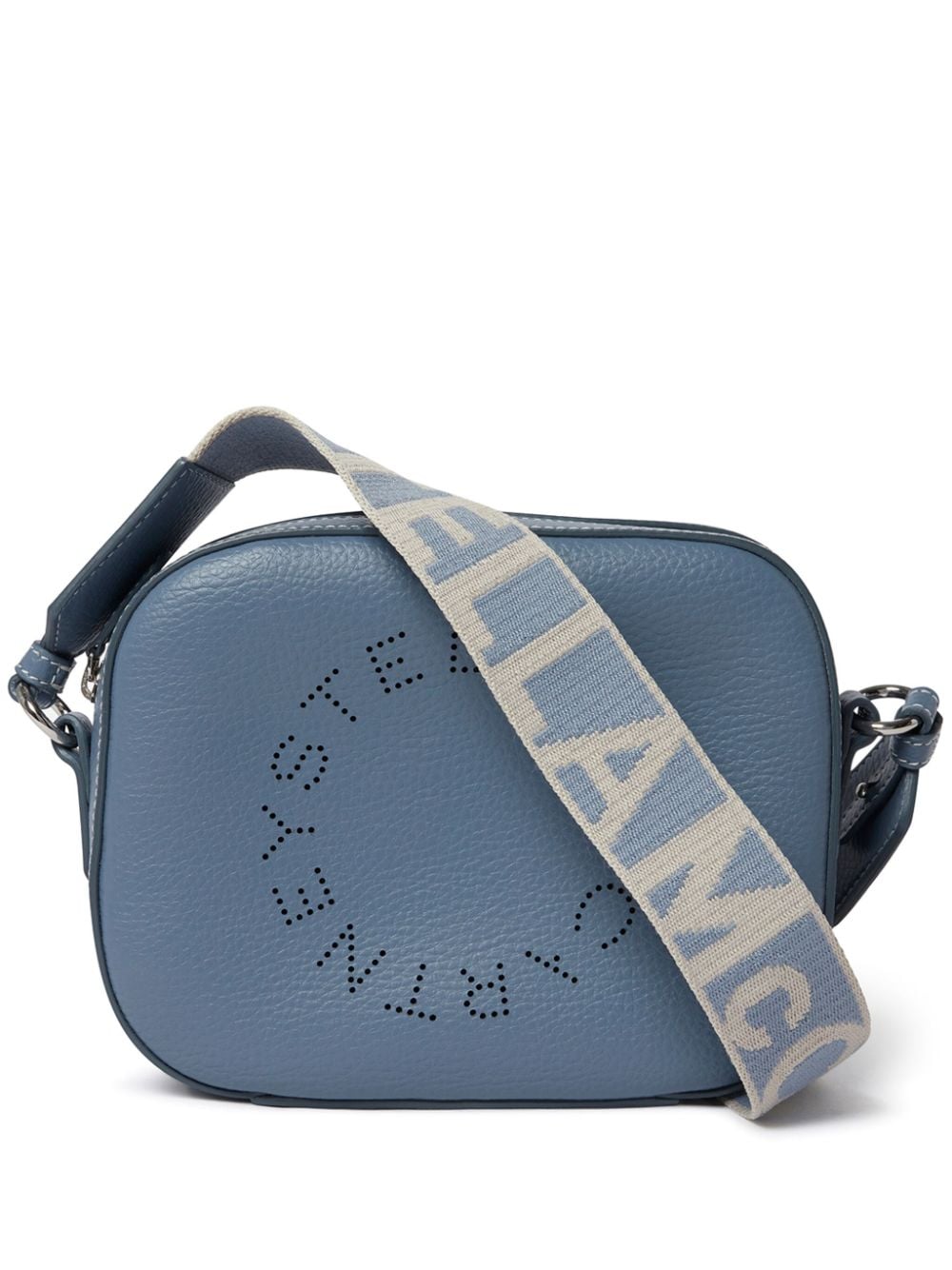 Stella McCartney Logo Camera mini shoulder bag - Blue