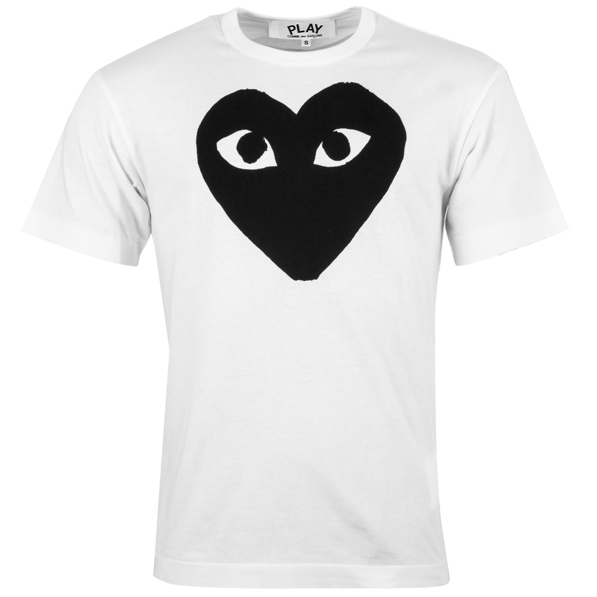 T070 Black Heart T-shirt White Xxl White