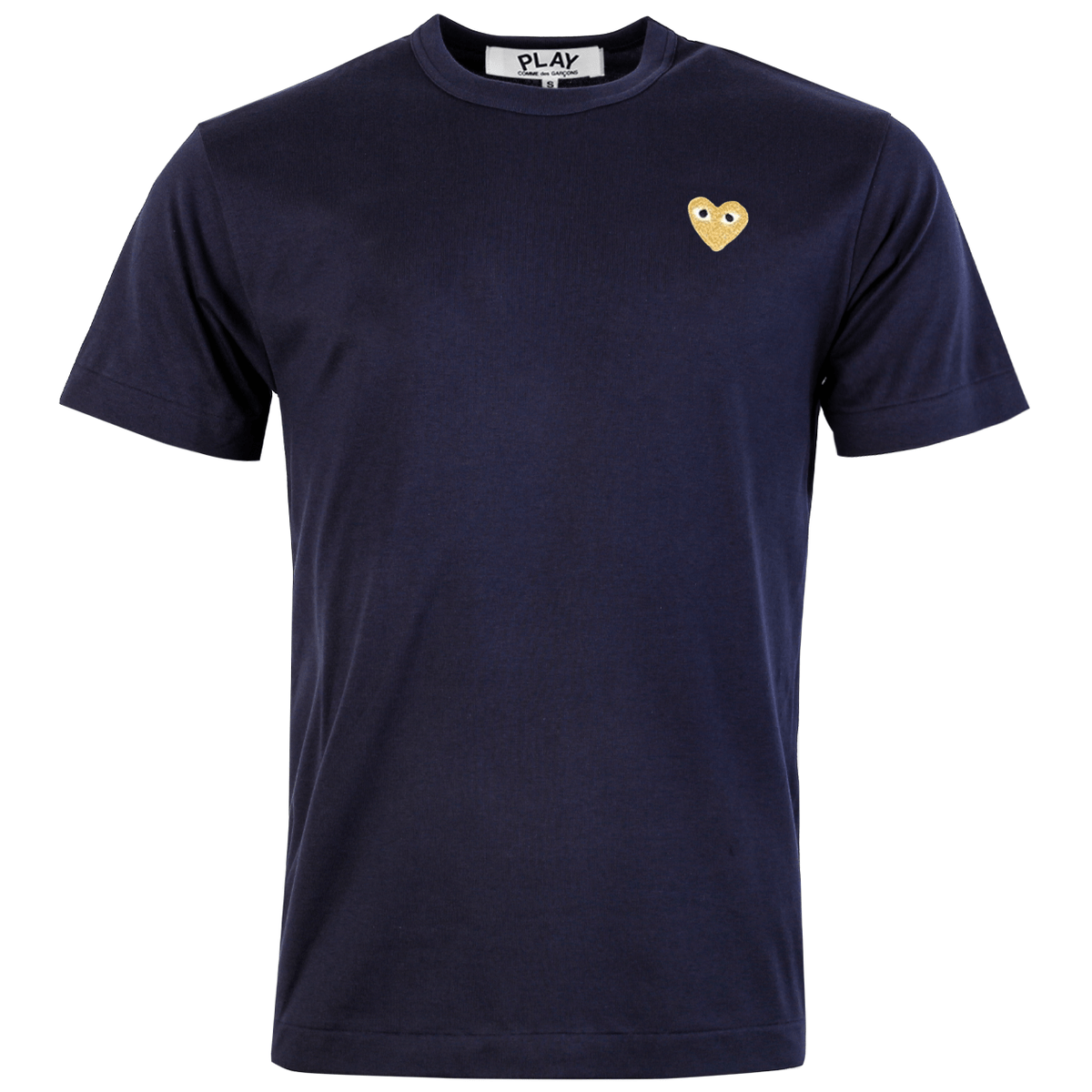 T216 Gold Heart T-shirt Navy S Navy