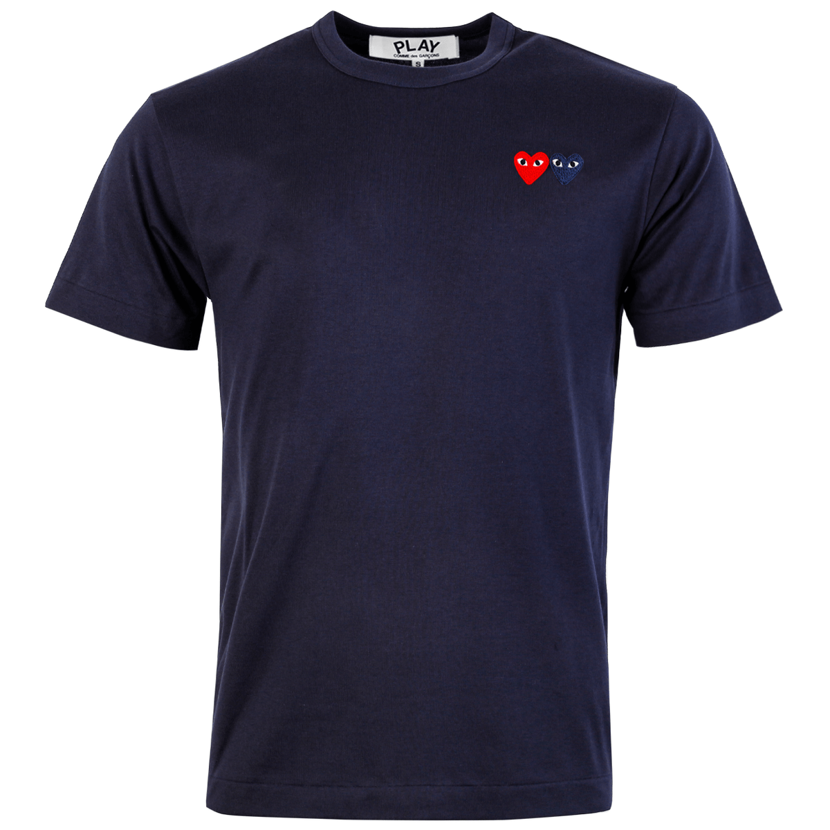 T226 Twin Heart T-shirt Navy Xl Navy