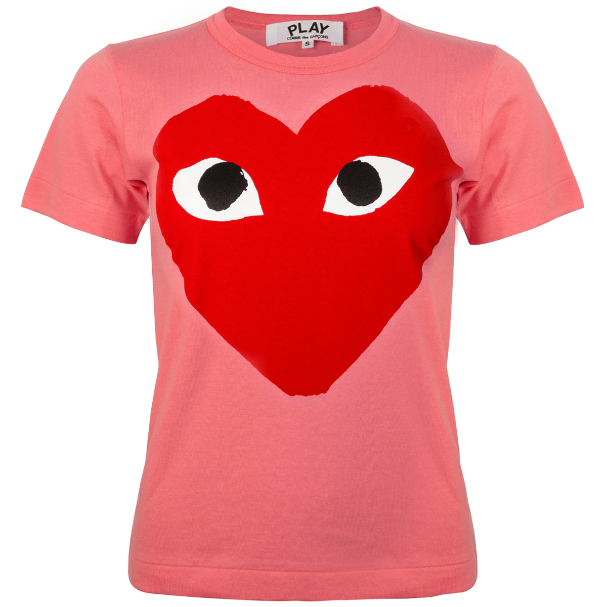 T273 Bright Heart Logo T-shirt Pink L Rose