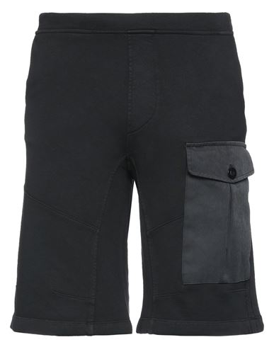 Ten C Man Shorts & Bermuda Shorts Black Size M Cotton, Polyester, Polyamide