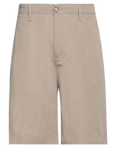 The Brothers Man Shorts & Bermuda Shorts Sand Size 28 Viscose, Polyester