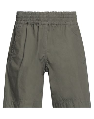 The Editor Man Shorts & Bermuda Shorts Military green Size S Cotton