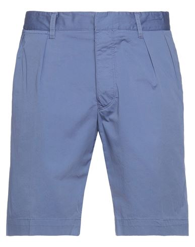 The Gigi Man Shorts & Bermuda Shorts Slate blue Size 30 Cotton, Elastane