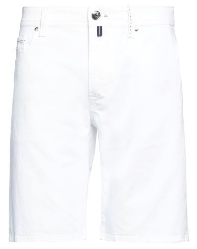 Tramarossa Man Shorts & Bermuda Shorts White Size 31 Cotton, Elastane