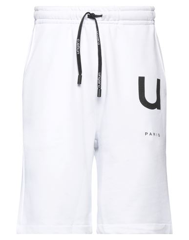 Ungaro Man Shorts & Bermuda Shorts White Size XXL Cotton