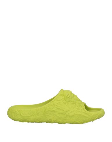 Versace Man Sandals Acid green Size 7 Rubber