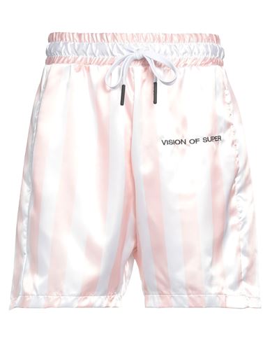 Vision Of Super Man Shorts & Bermuda Shorts Light pink Size M Polyester