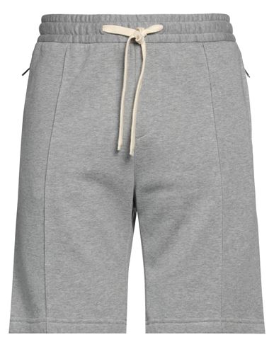 Windsor. Man Shorts & Bermuda Shorts Light grey Size XL Organic cotton, Polyamide