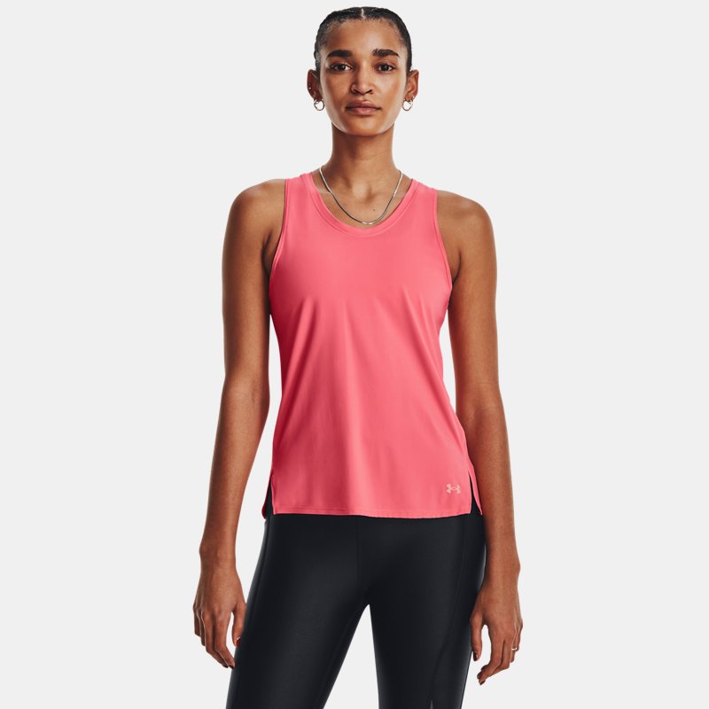Women's Under Armour Iso-Chill Laser Tank Bittersweet Pink / Bittersweet Pink / Reflective M