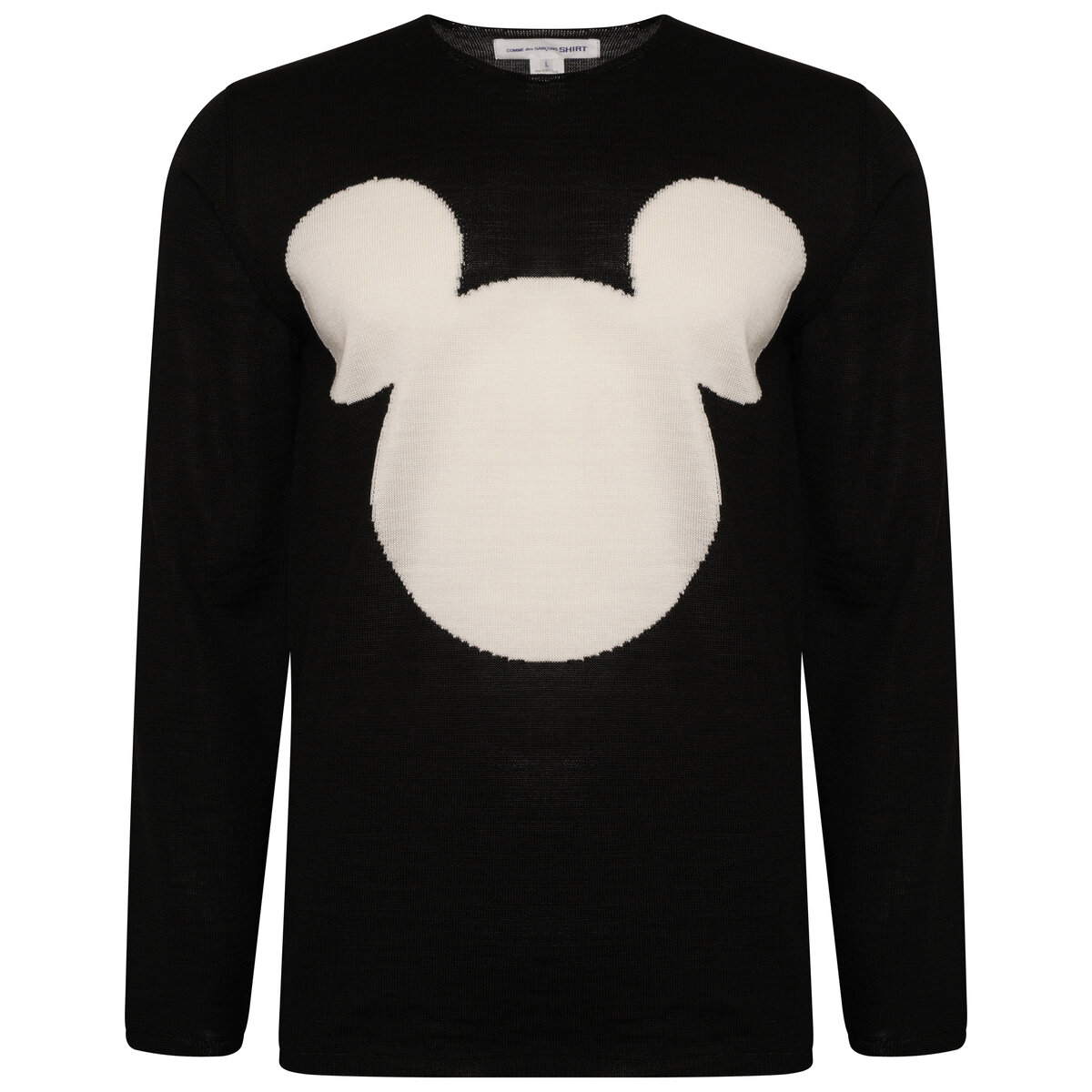 X Disney Mickey Two-tone Sweater L Black