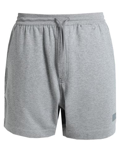 Y-3 Man Shorts & Bermuda Shorts Light grey Size XXL Organic cotton
