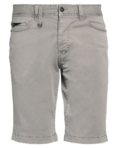 Yes Zee By Essenza Man Shorts & Bermuda Shorts Grey Size 30 Cotton, Elastane
