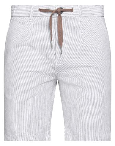 Yes Zee By Essenza Man Shorts & Bermuda Shorts Light grey Size 28 Cotton, Linen