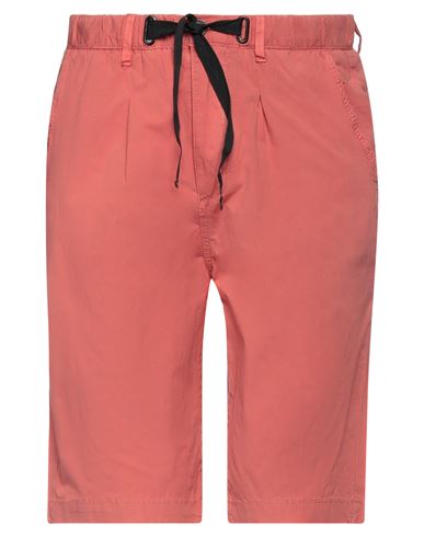 Yes Zee By Essenza Man Shorts & Bermuda Shorts Rust Size 28 Cotton, Elastane
