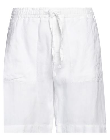 Z Zegna Man Shorts & Bermuda Shorts White Size 31 Linen