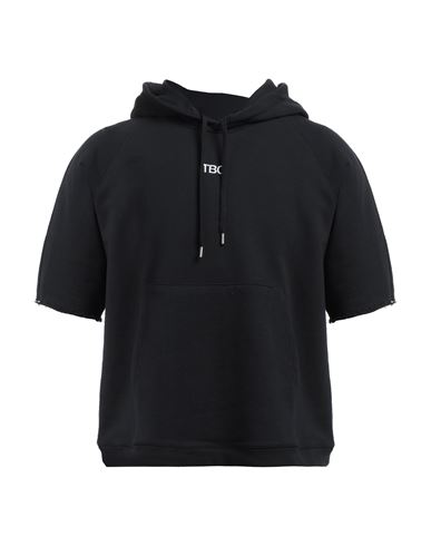 14bros Man Sweatshirt Black Size L Cotton
