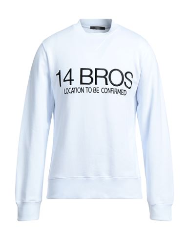 14bros Man Sweatshirt White Size L Cotton