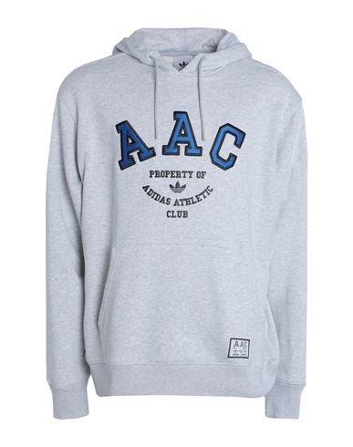 Adidas Originals Hack Aac Hood Man Sweatshirt Light grey Size L Cotton