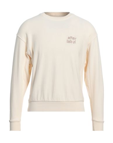 After/label Man Sweatshirt Sand Size XS Cotton
