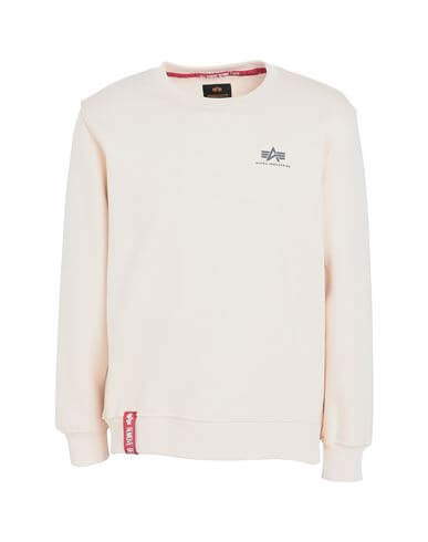 Alpha Industries Man Sweatshirt Blush Size XL Cotton, Polyester