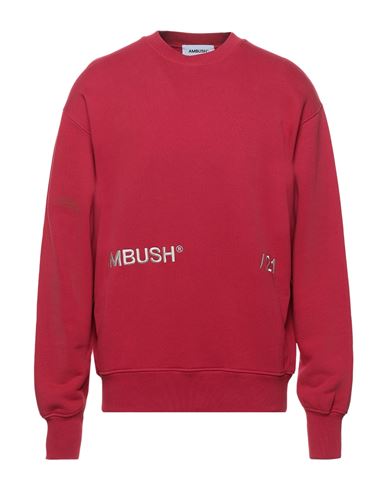 Ambush Man Sweatshirt Red Size XXS Cotton, Polyester