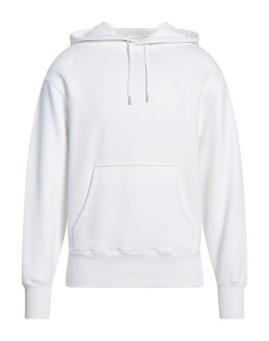 Ami Alexandre Mattiussi Man Sweatshirt White Size XS Organic cotton