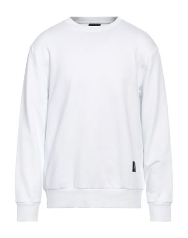 Armani Exchange Man Sweatshirt White Size S Cotton, Elastane