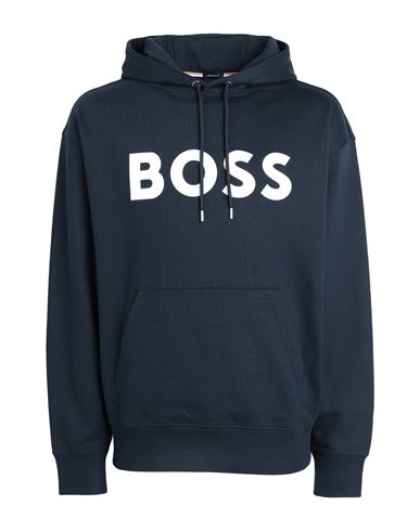 Boss Man Sweatshirt Midnight blue Size L Cotton