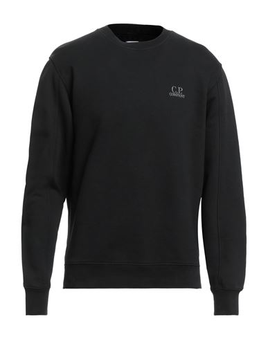 C. p. Company Man Sweatshirt Black Size XXL Cotton