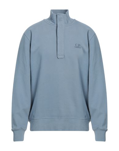 C. p. Company Man Sweatshirt Pastel blue Size L Cotton