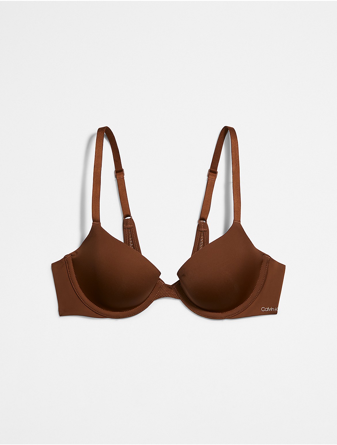 Calvin Klein Women's Perfectly Fit Flex Lightly Lined Demi Bra - Brown - 40A