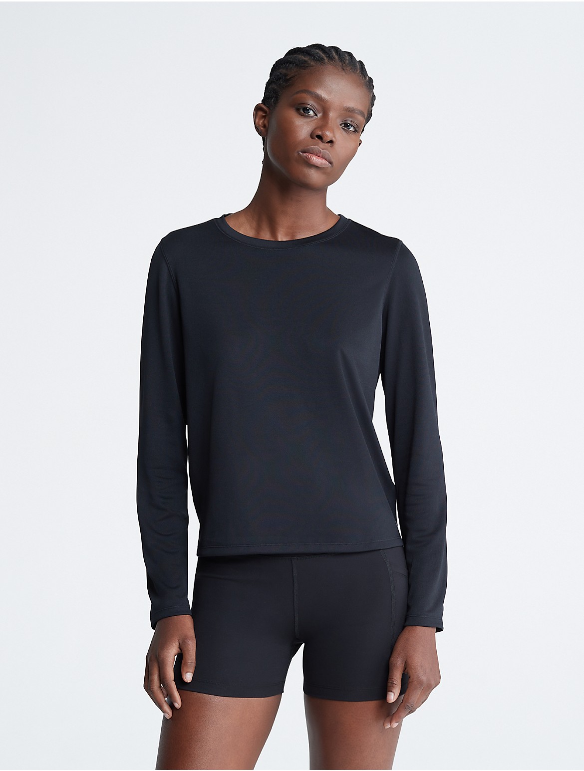 Calvin Klein Women's Performance Tech Pique T-Shirt - Black - XL