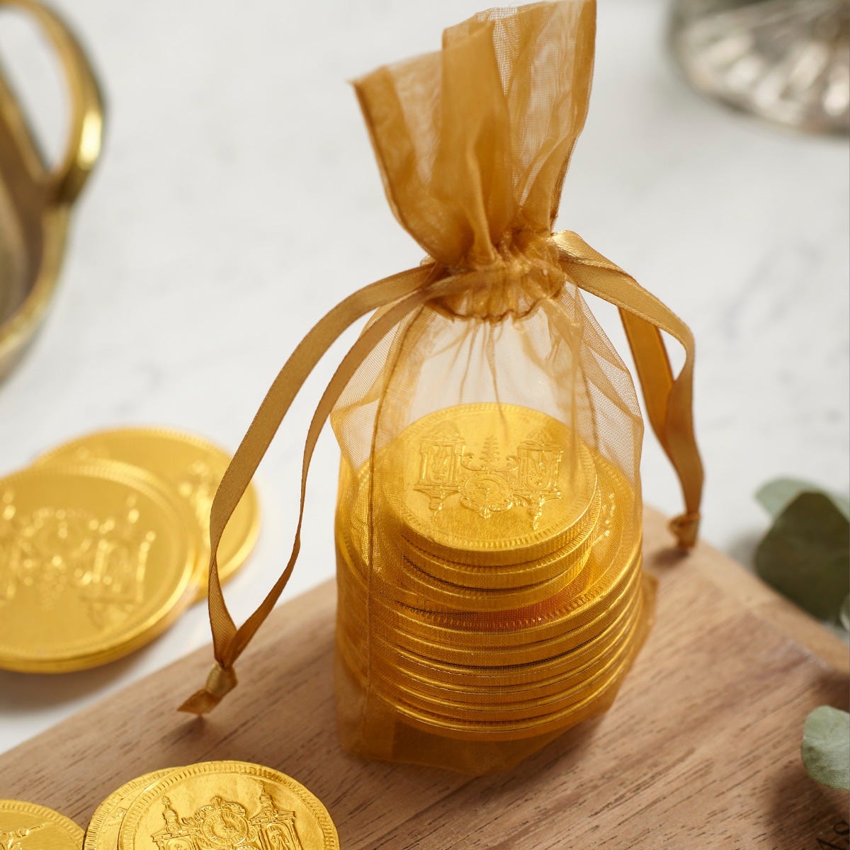 Chocolate Gold Coins, 100g, Fortnum & Mason