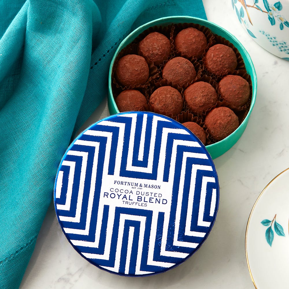 Cocoa Dusted Royal Blend Chocolate Truffles, 125g, Fortnum & Mason