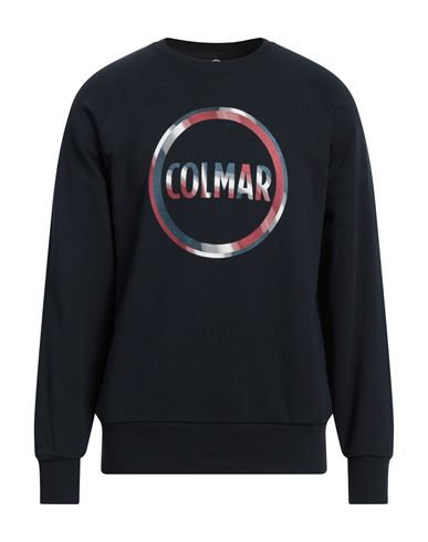 Colmar Man Sweatshirt Midnight blue Size L Cotton