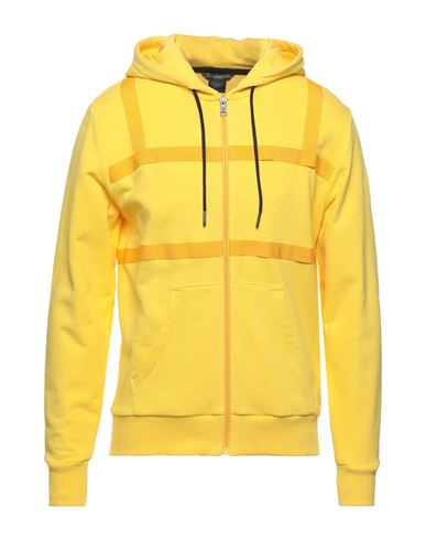 Colmar Man Sweatshirt Yellow Size XL Cotton, Polyester