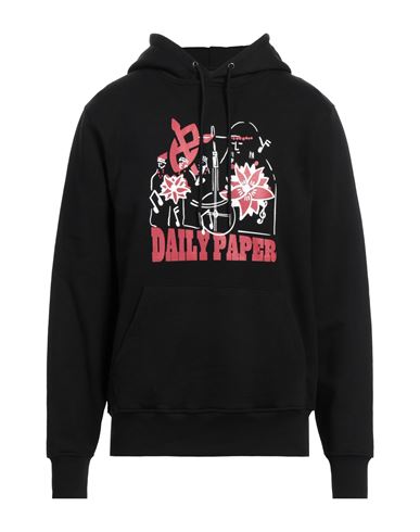 Daily Paper Man Sweatshirt Black Size M Cotton