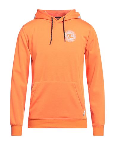 Dc Shoes Man Sweatshirt Orange Size XS Polyester